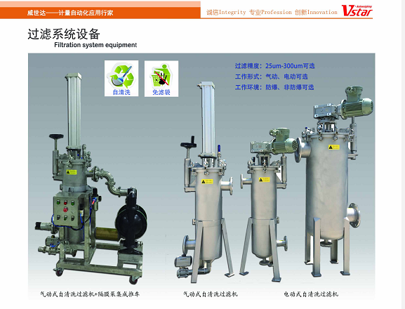 防爆涂料灌裝機(jī)+隔膜泵加自清洗過濾系統(tǒng)介紹